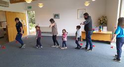 Enjoying an Active Fenland activity session at March library