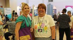 Cllr Lucie Foice-Beard with Cllr Sam Clark at Whittlesey Golden Age event June 2025