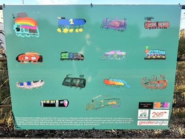 Railway200 art project - Park Lane, Whittlesey